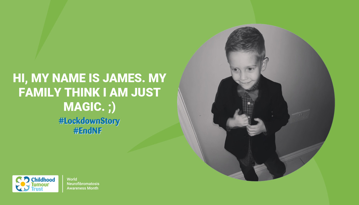 Hi, my name is James. My family think I am just Magic. ;)