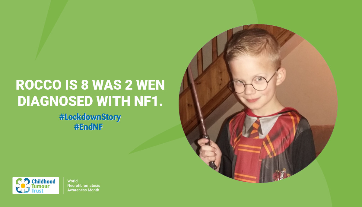 Rocco is 8 was 2 wen diagnosed  with nf1.